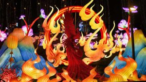 Фестивалът на фенерите Zigong съчетава културно наследство с напреднали технологии